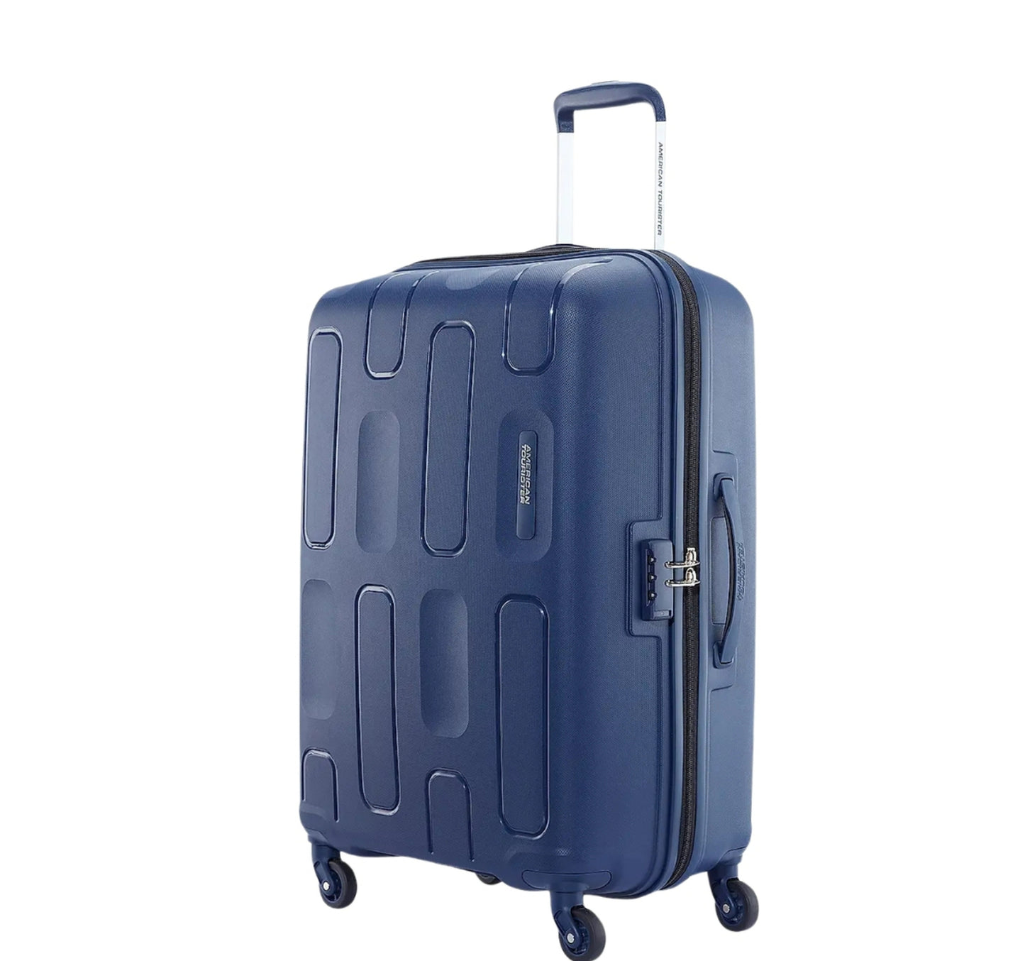 American Tourister Ellipso 4 Spinner Wheel Hard Trolley, 68 cm, Navy