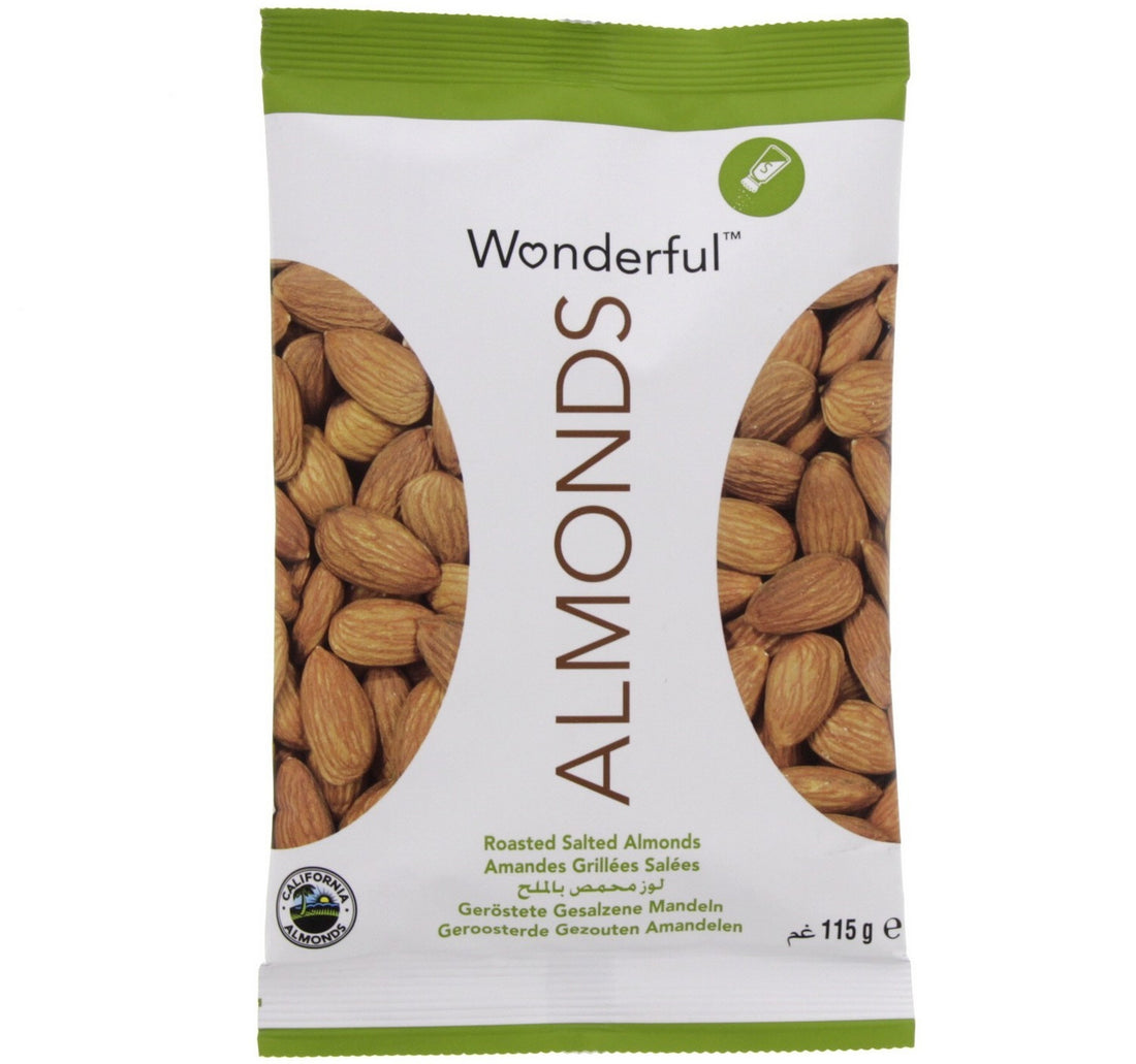Wonderful Roasted Salted Almonds 115 g