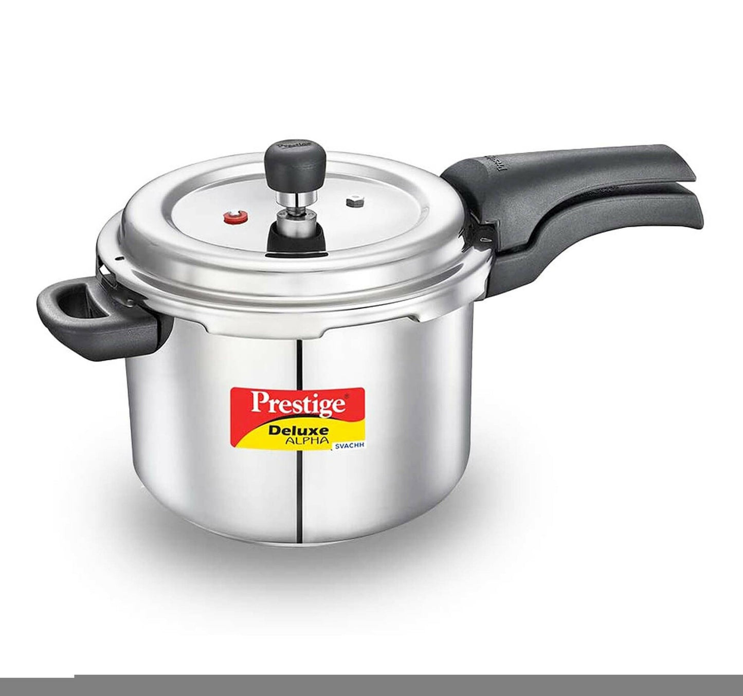 Prestige Stainless Steel Pressure Cooker Deluxe Alpha MPD20251 5.5Ltr