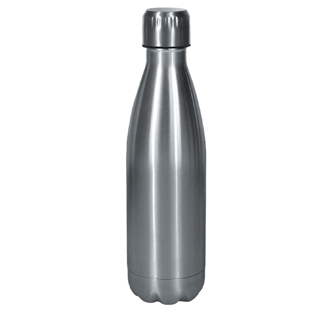 Win Plus Stainless Steel Water Bottle WP24J15, 500ml Assorted per pc