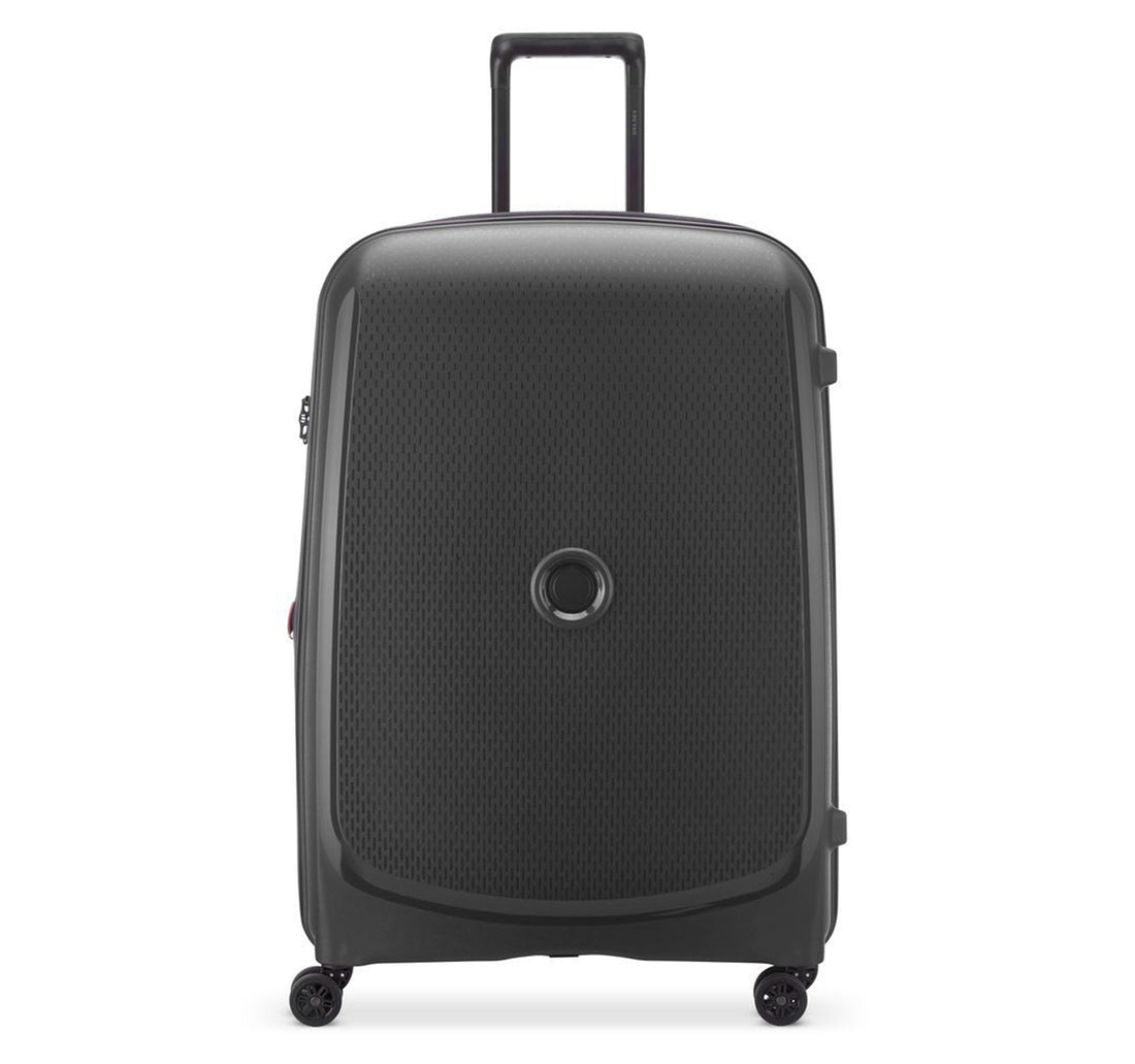 Delsey Belmont Plus Non Expandable 4 Wheels Hard Trolley, 81 cm, Black