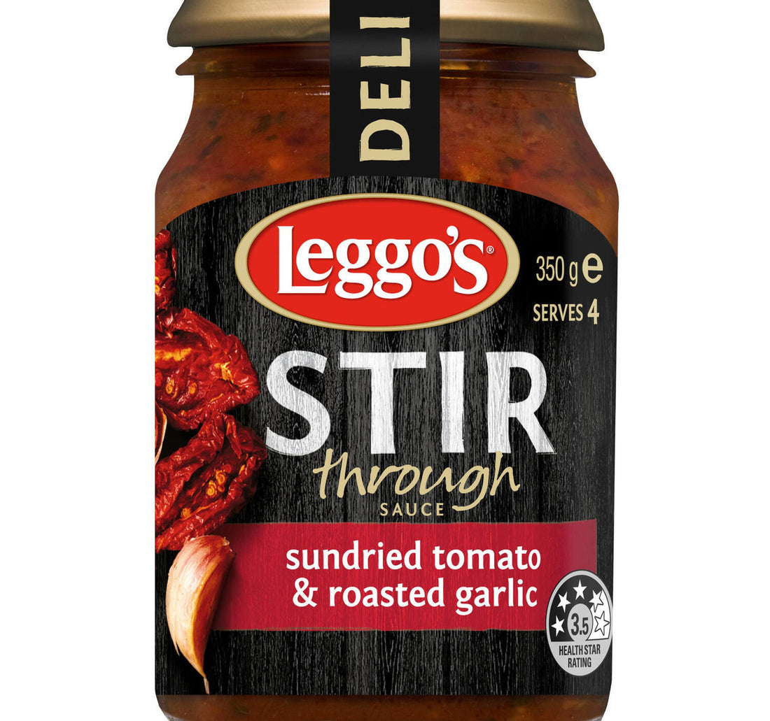 Leggo's Sundried Tomato & Roasted Garlic Stir Through Sauce 350 g