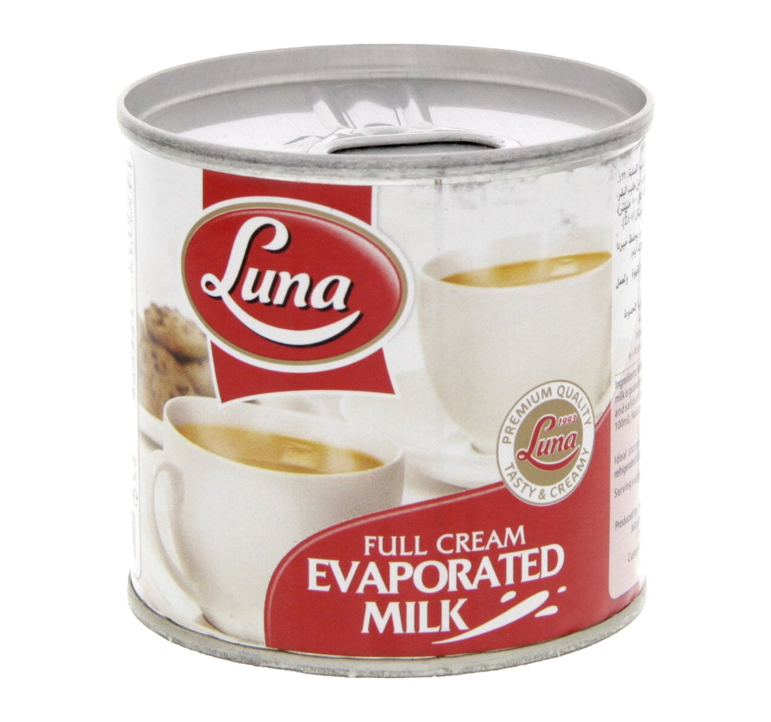 Luna Full Cream Evaporated Milk Value Pack 6 x 170 g