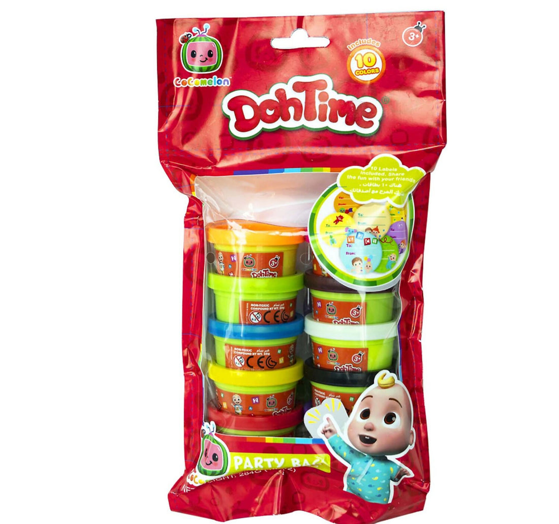 Cocomelon Dough 10 Colors Pack TP101579 Assorted Colours