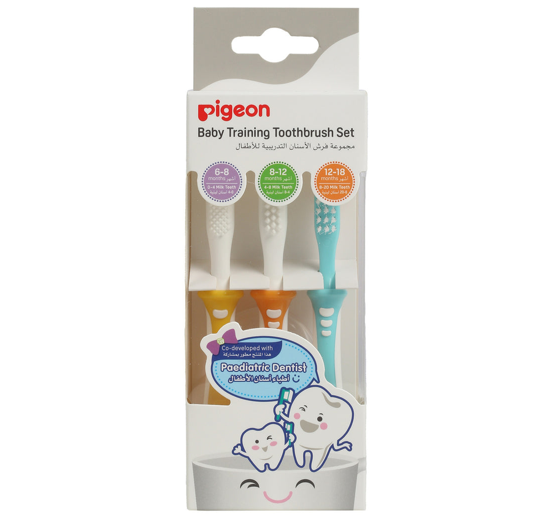 Pigeon Baby Training Toothbrush Set K892 3 pcs