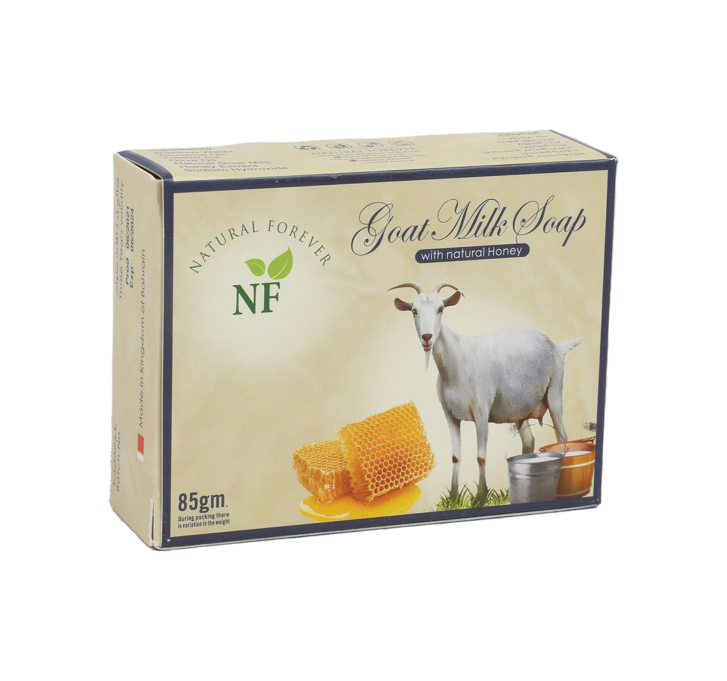 Natural Forever Goat Milk Soap With Natural Honey 85 g