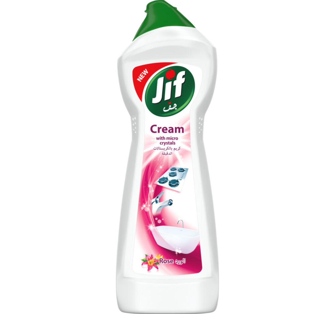 Jif Cream With Micro Crystal Rose 750 ml