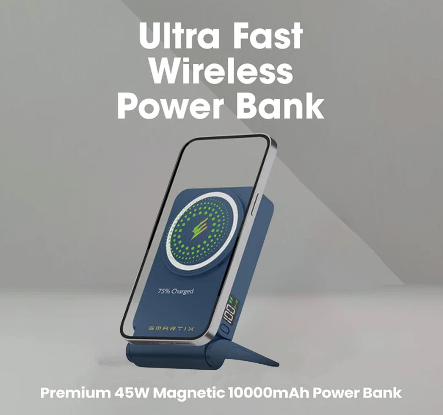 Smartix Magnetic Power Bank 10000mAh SPMPB10K