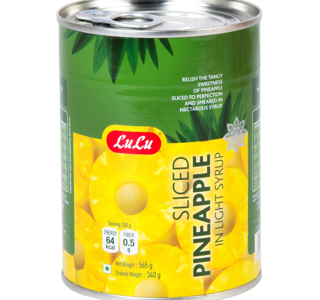 LuLu Sliced Pineapple In Light Syrup 565 g
