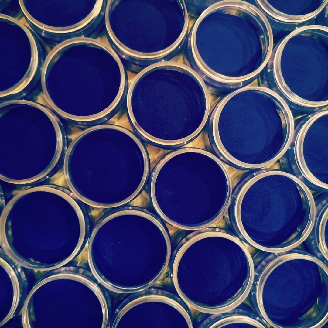 Blue food color