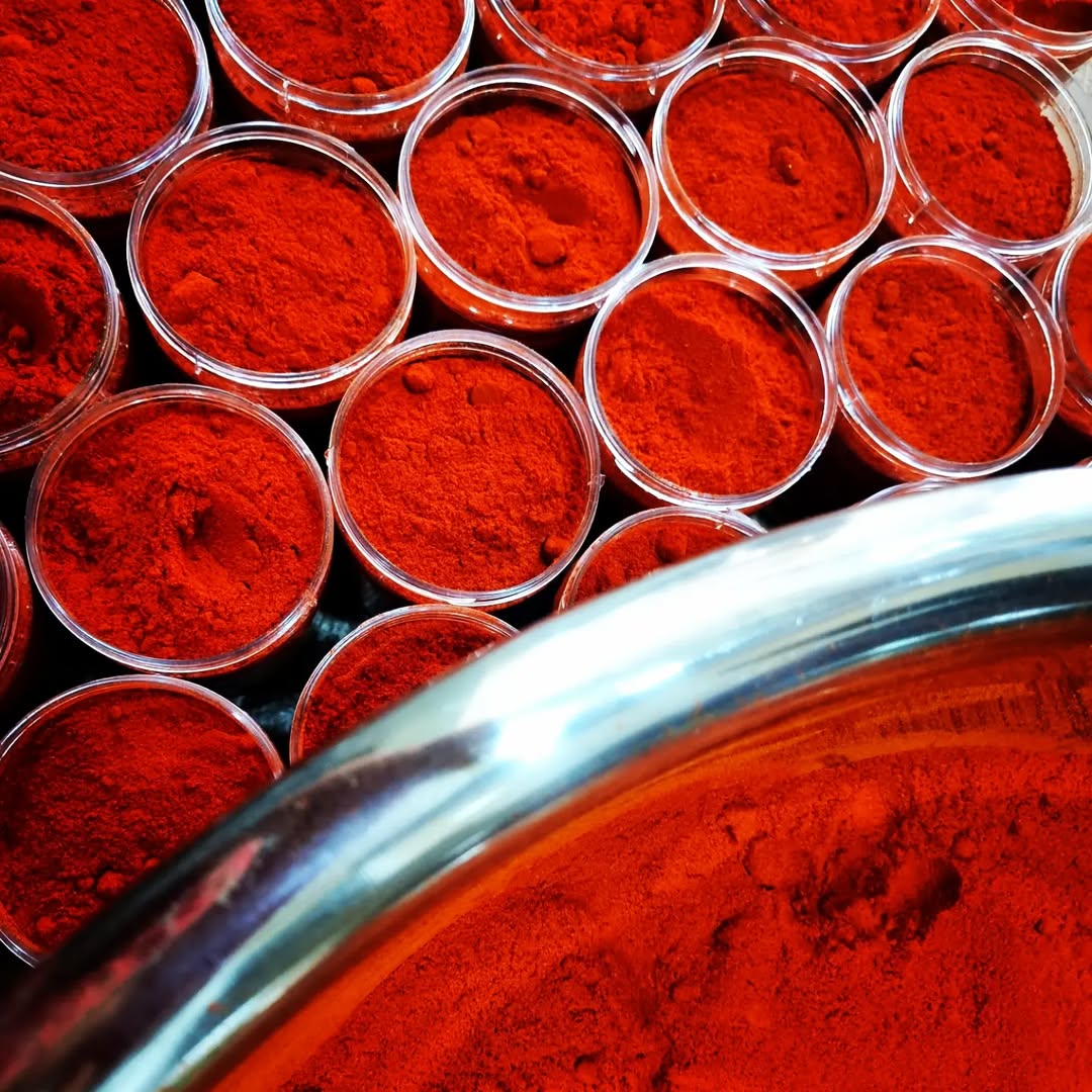 Red sweet pepper paprika spice