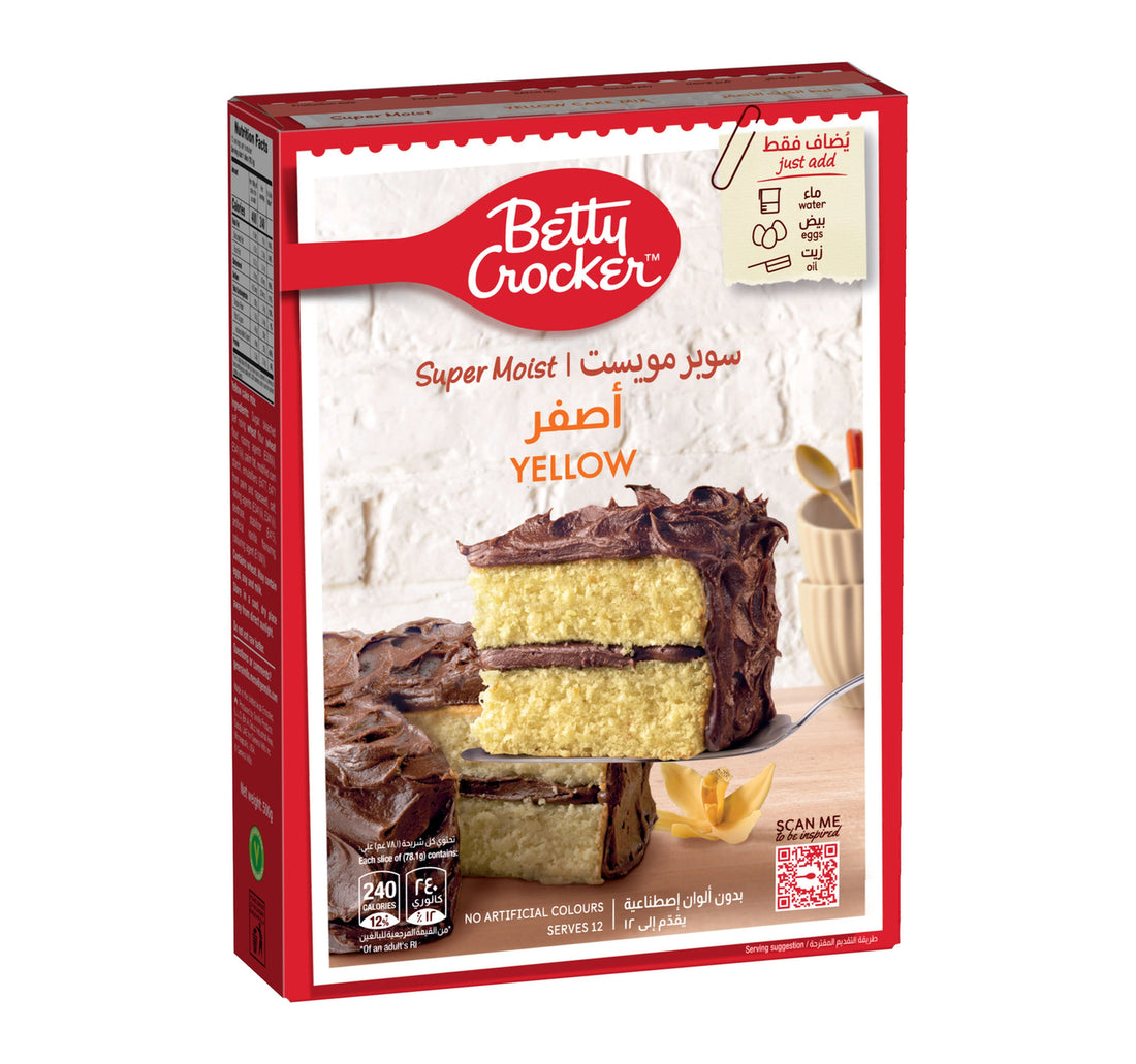 Betty Crocker Super Moist Cake Mix Yellow 500 g