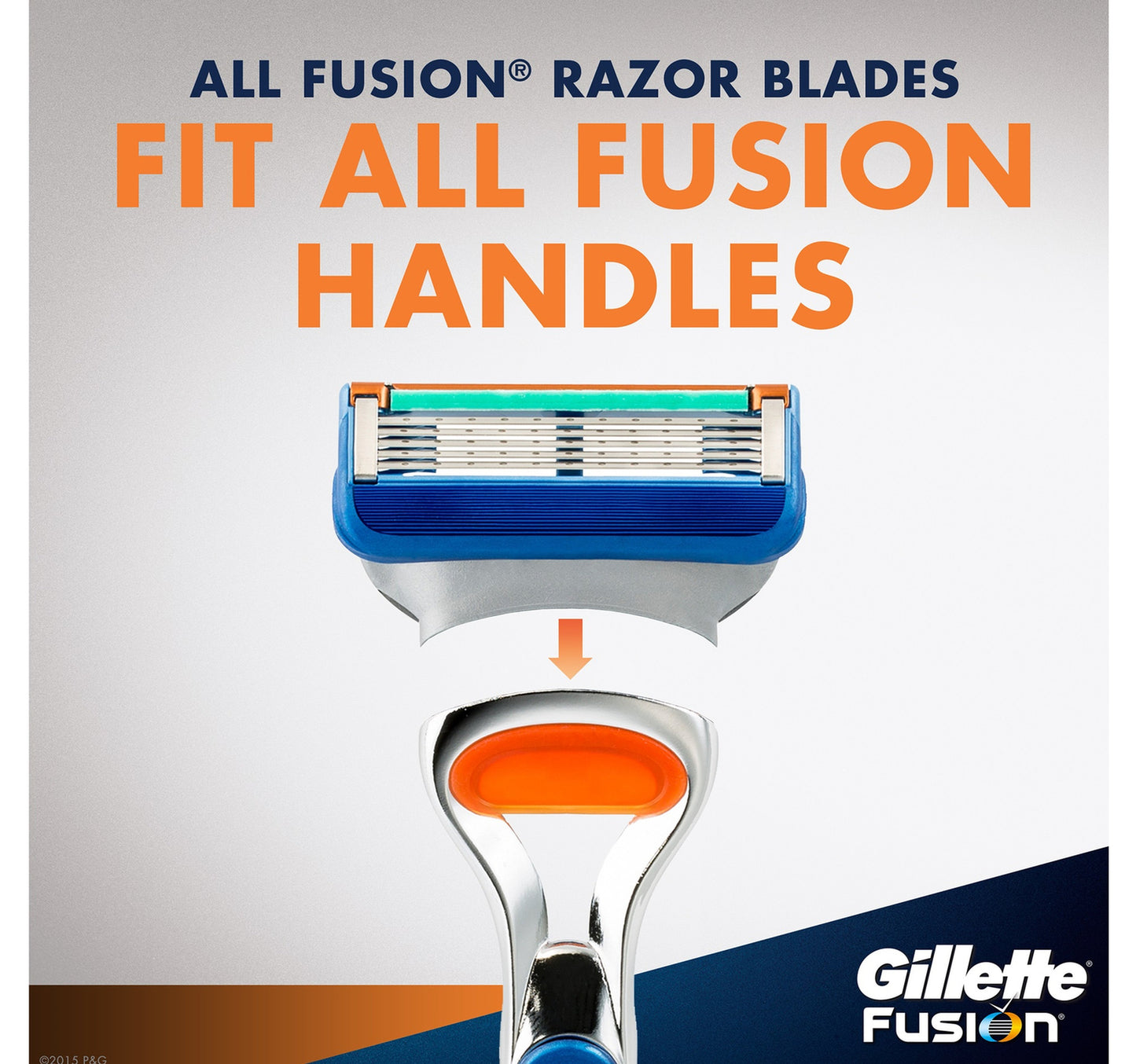 Gillette Fusion 5 Men's Razor Blade Refills 4 pcs