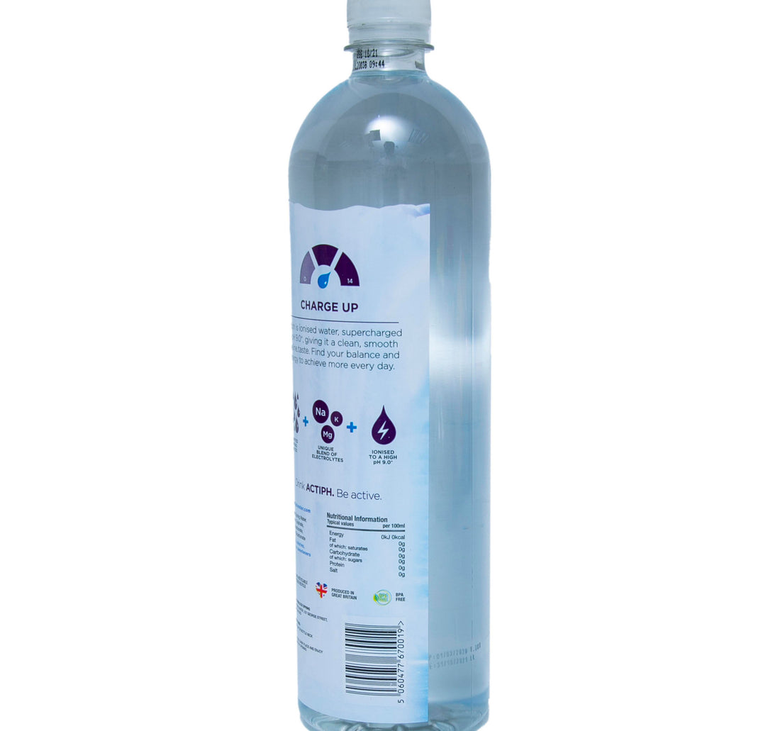 Actiph Alkaline Ionised Water 1 Litre