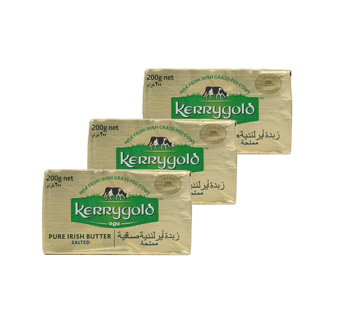 Kerrygold Salted Butter Value Pack 3 x 200 g