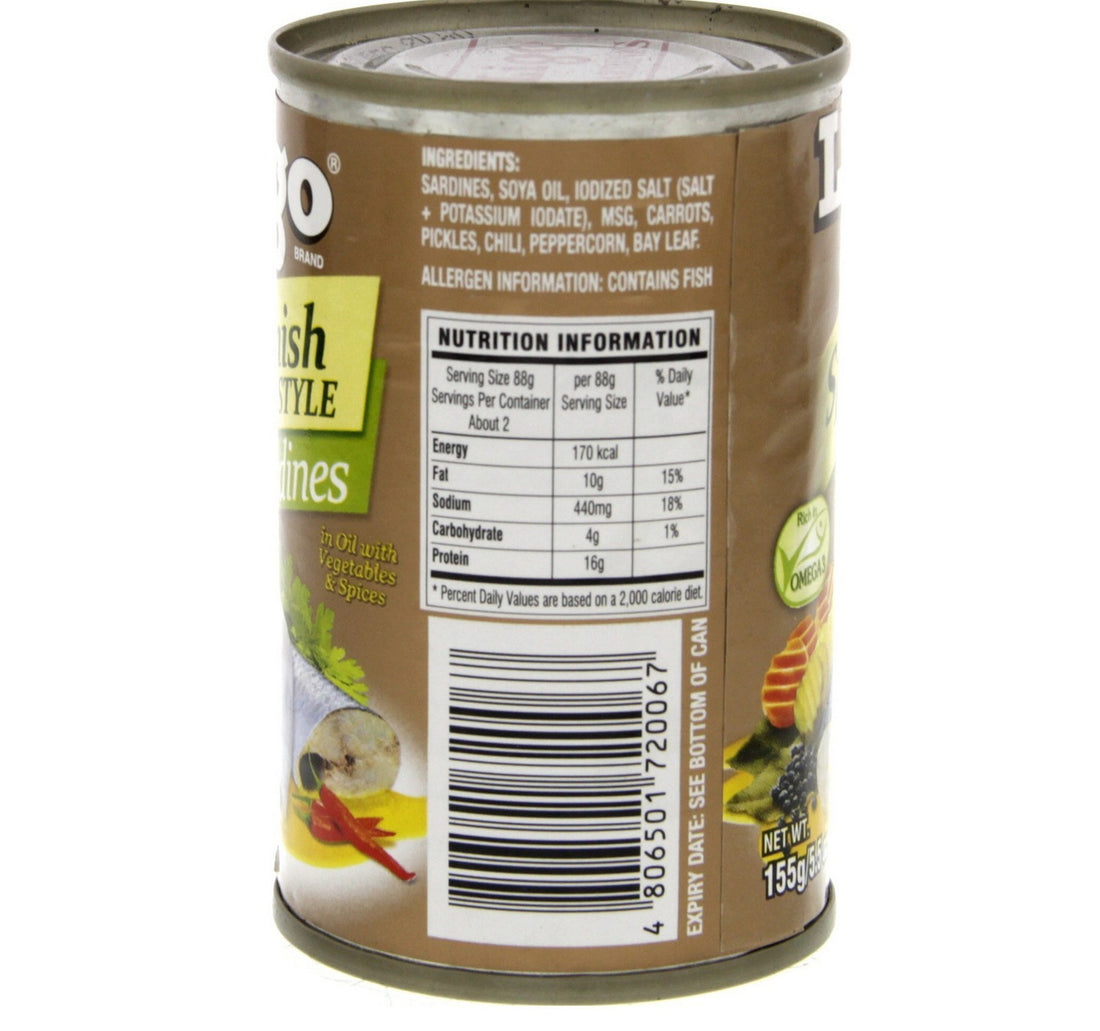 Ligo Spanish Style Sardines 155 g
