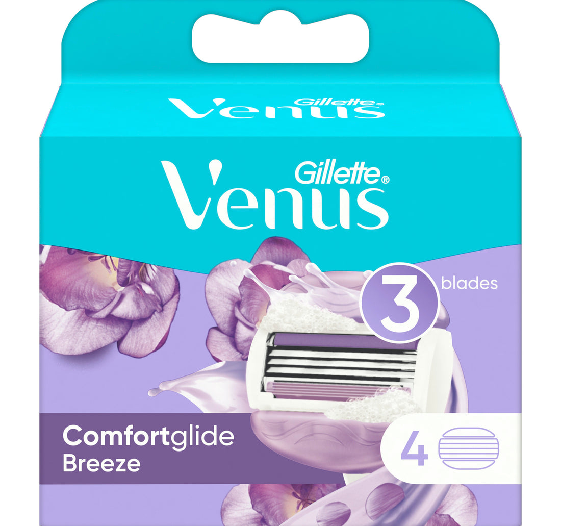 Gillette Venus Comfort Glide Breeze Cartridge 4 pcs