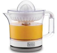 Black+Decker 25 W Juicer With 600ml Juicing Capacity, Transparent, CJ675
