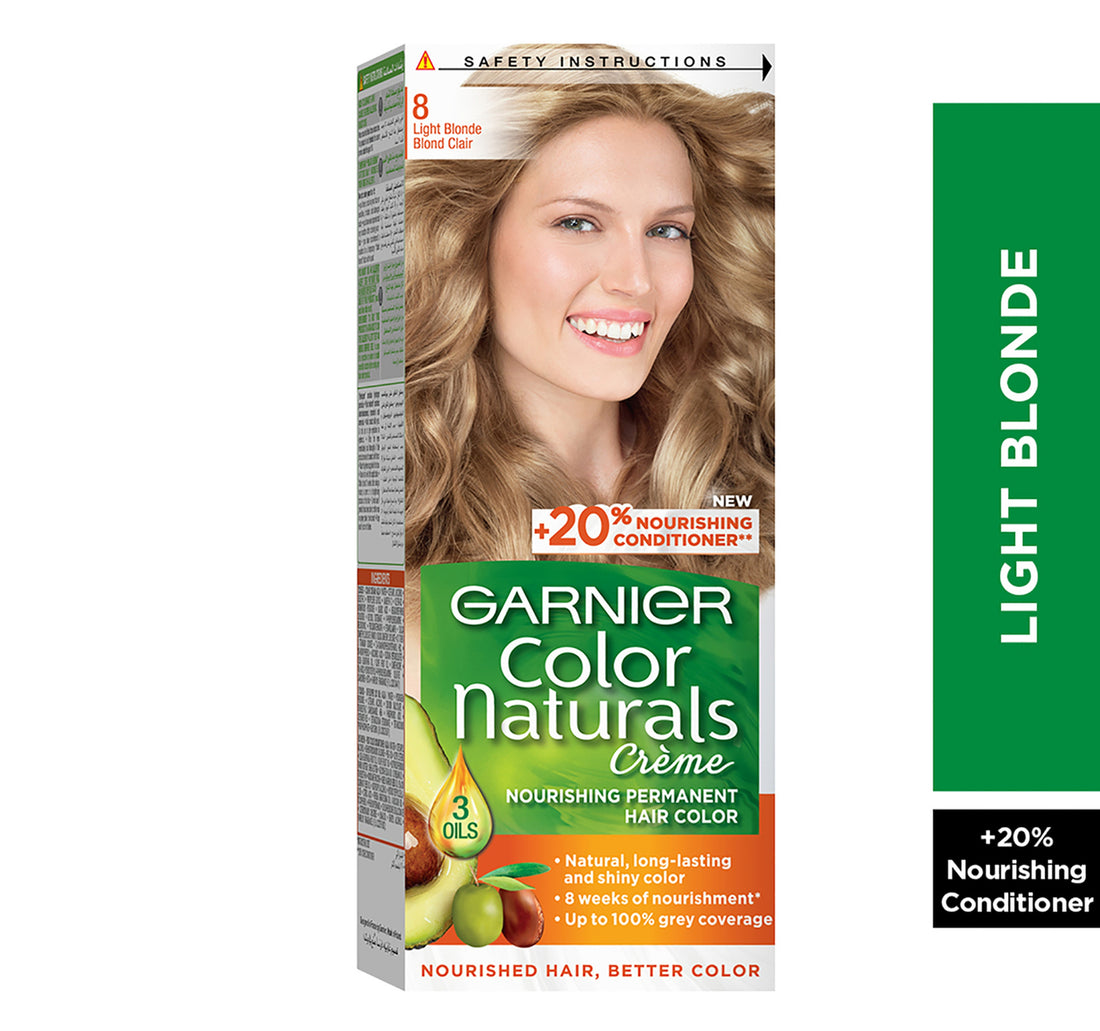 Garnier Color Naturals 8 Light Blonde 1 pkt