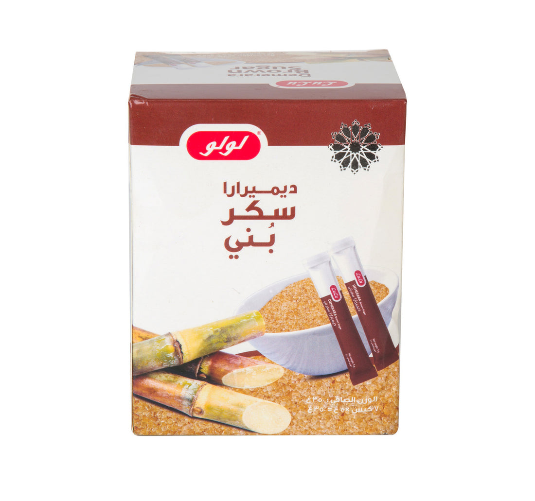 LuLu Demerara Brown Sugar Sticks 70 x 5 g