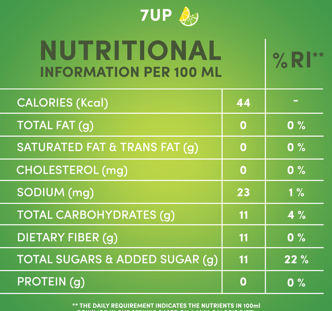 7UP Carbonated Soft Drink Can 30 x 150 ml
