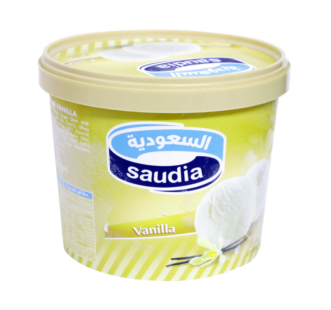 Saudia Ice Cream Vanilla 2 Litre
