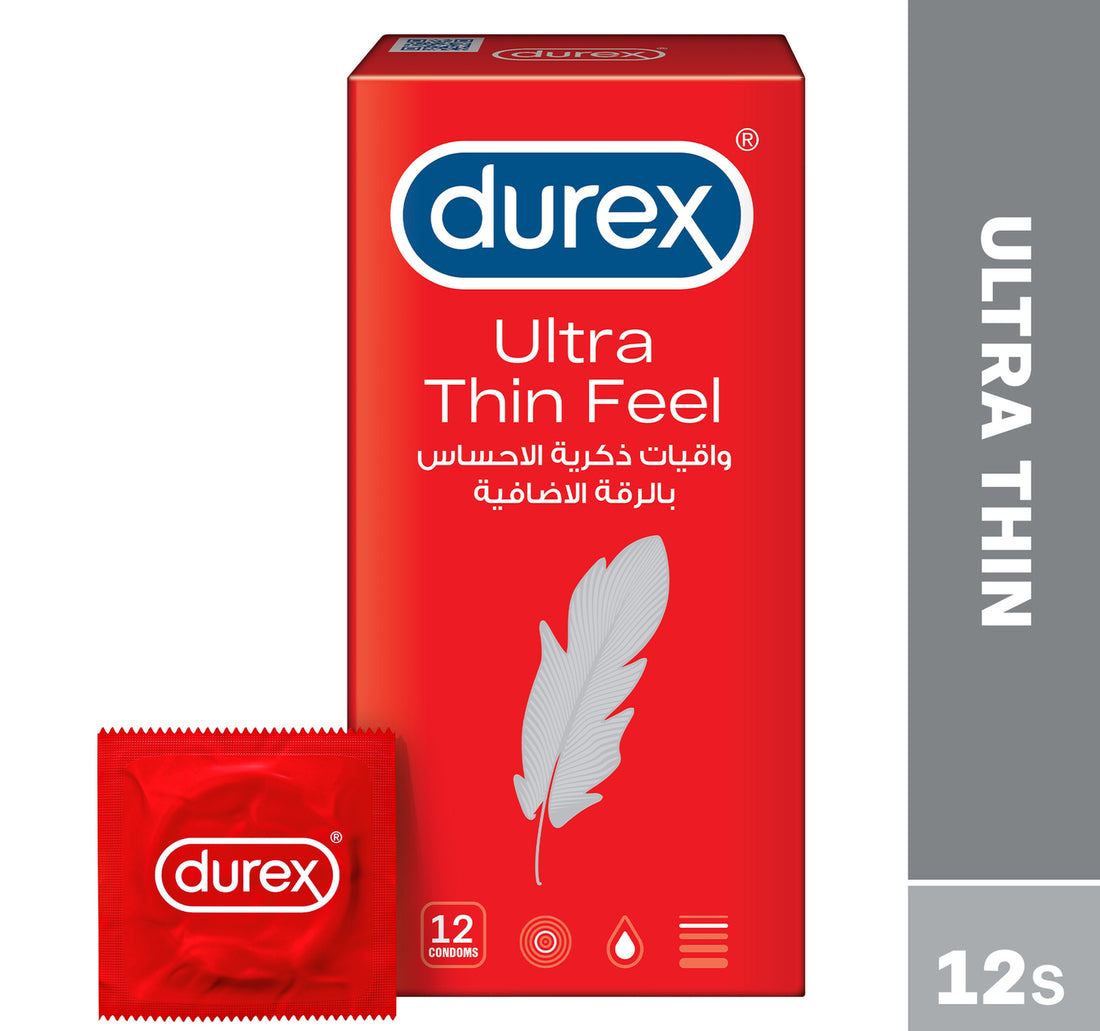 Durex Feel Ultra Thin Condoms 12 pcs
