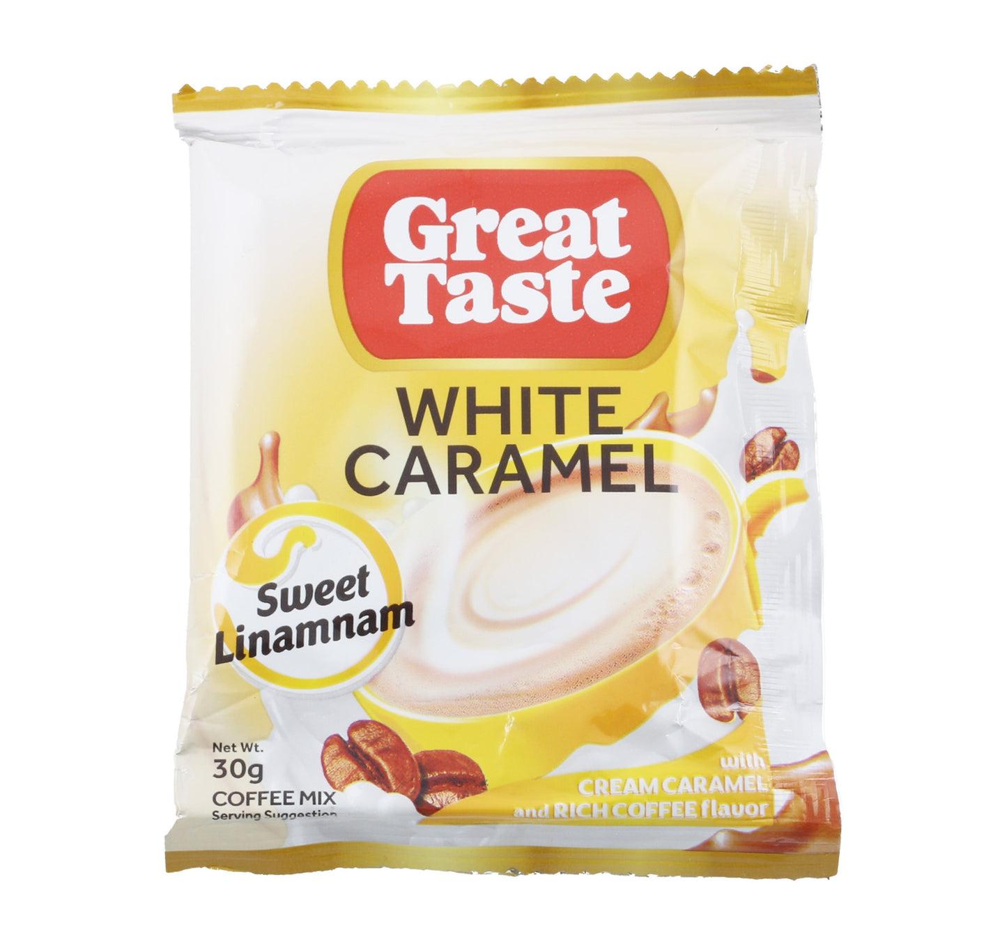 Great Taste White Caramel Coffee Mix 30 g