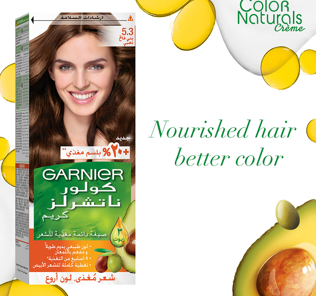 Garnier Color Naturals 5.3 Light Golden Brown 1 pkt