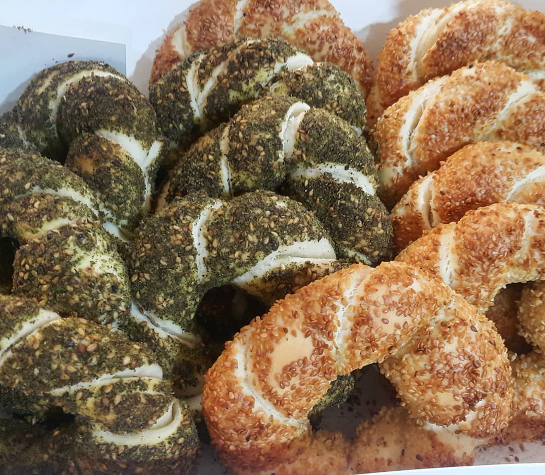 Simit (Turkish Sesame Bread Ring)