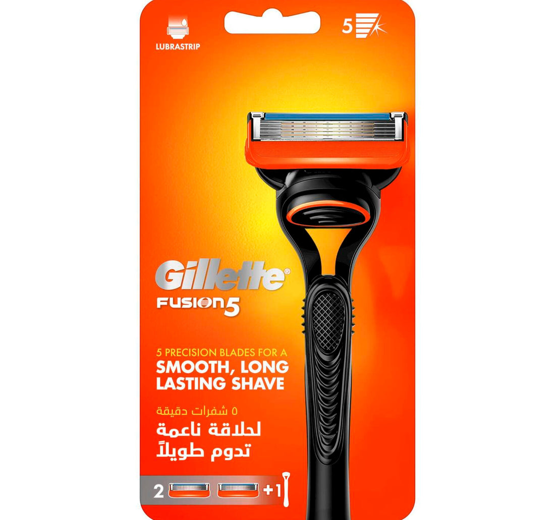 Gillette Fusion 5 Men's Razor 1 Handle + 2 Blades