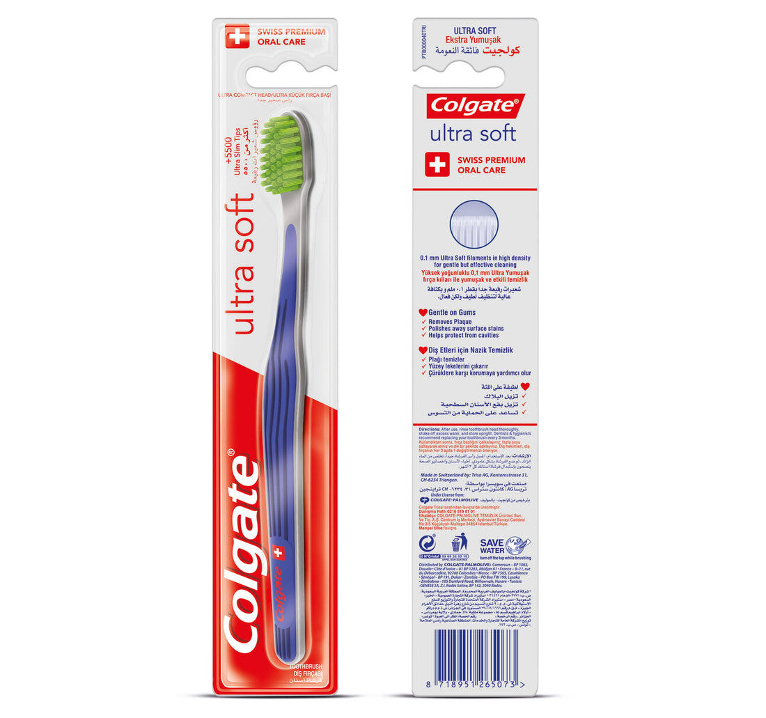 Colgate Ultra Soft Toothbrush Assorted Colour 1 pc