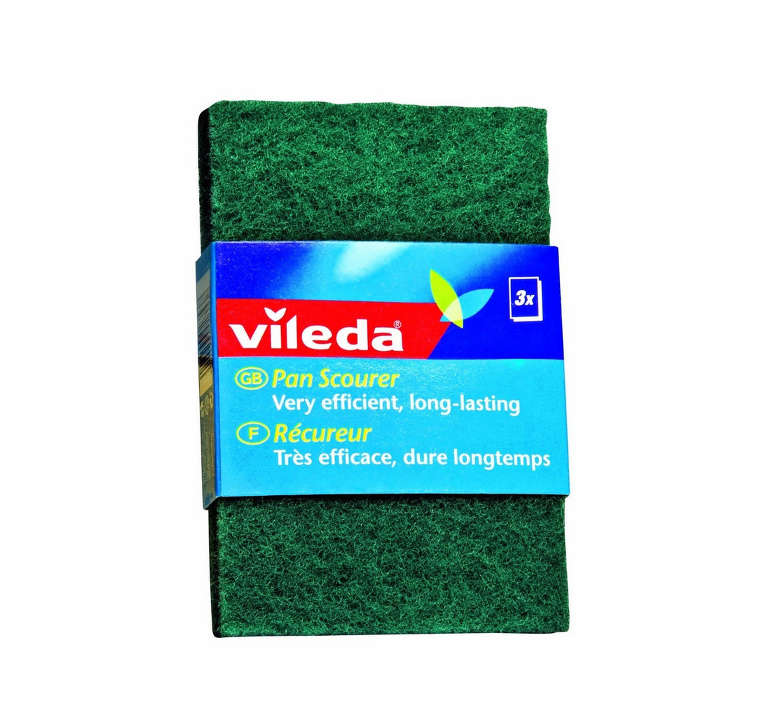 Vileda Dish Washing Scourer Scouring Pad 3 pcs