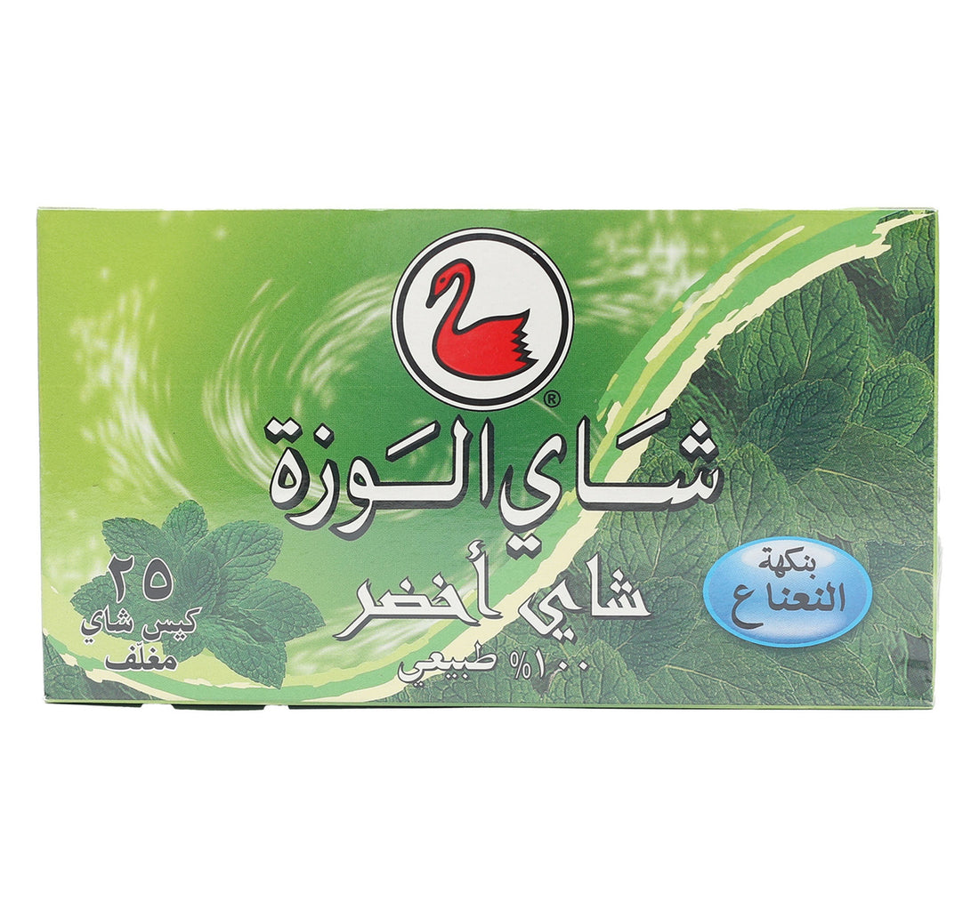 Alwazah Green Tea With Mint 25 Teabags