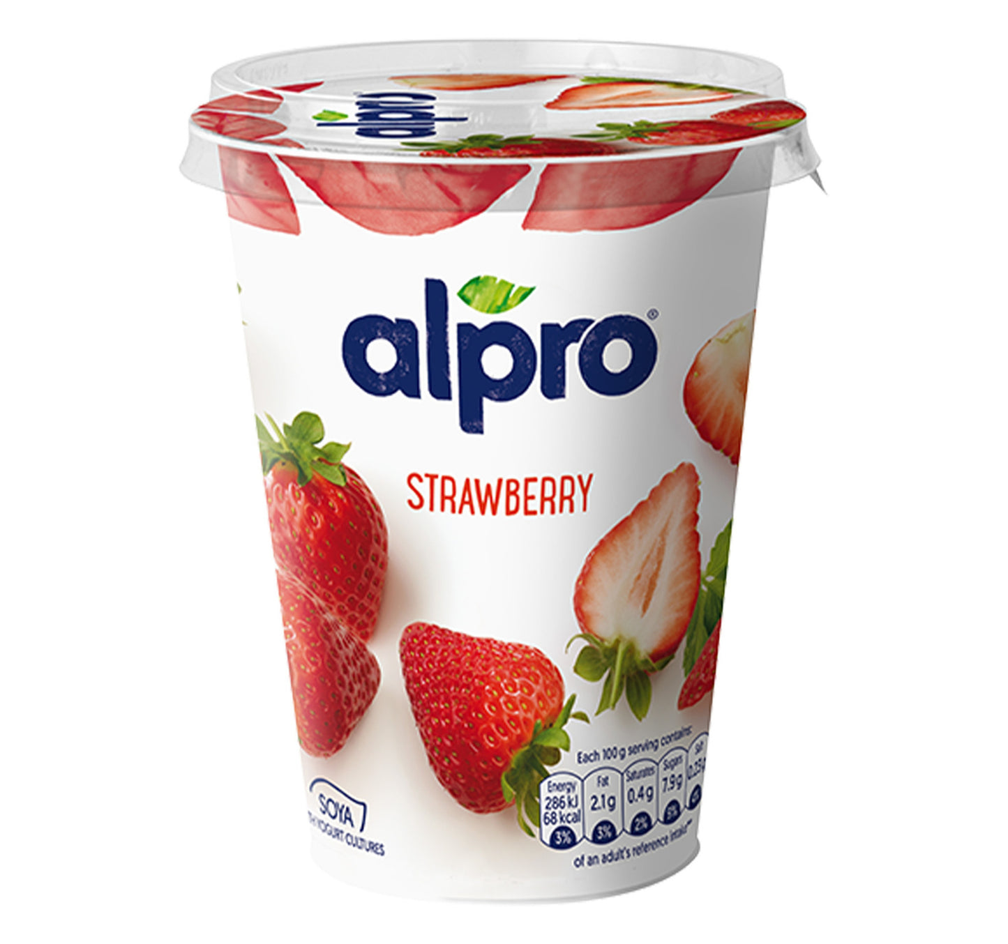 Alpro Strawberry Yoghurt 500 g