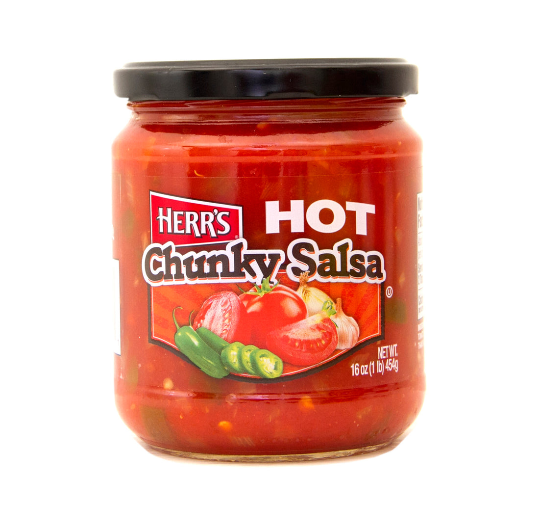 Herr's Hot Chunky Salsa 454 g