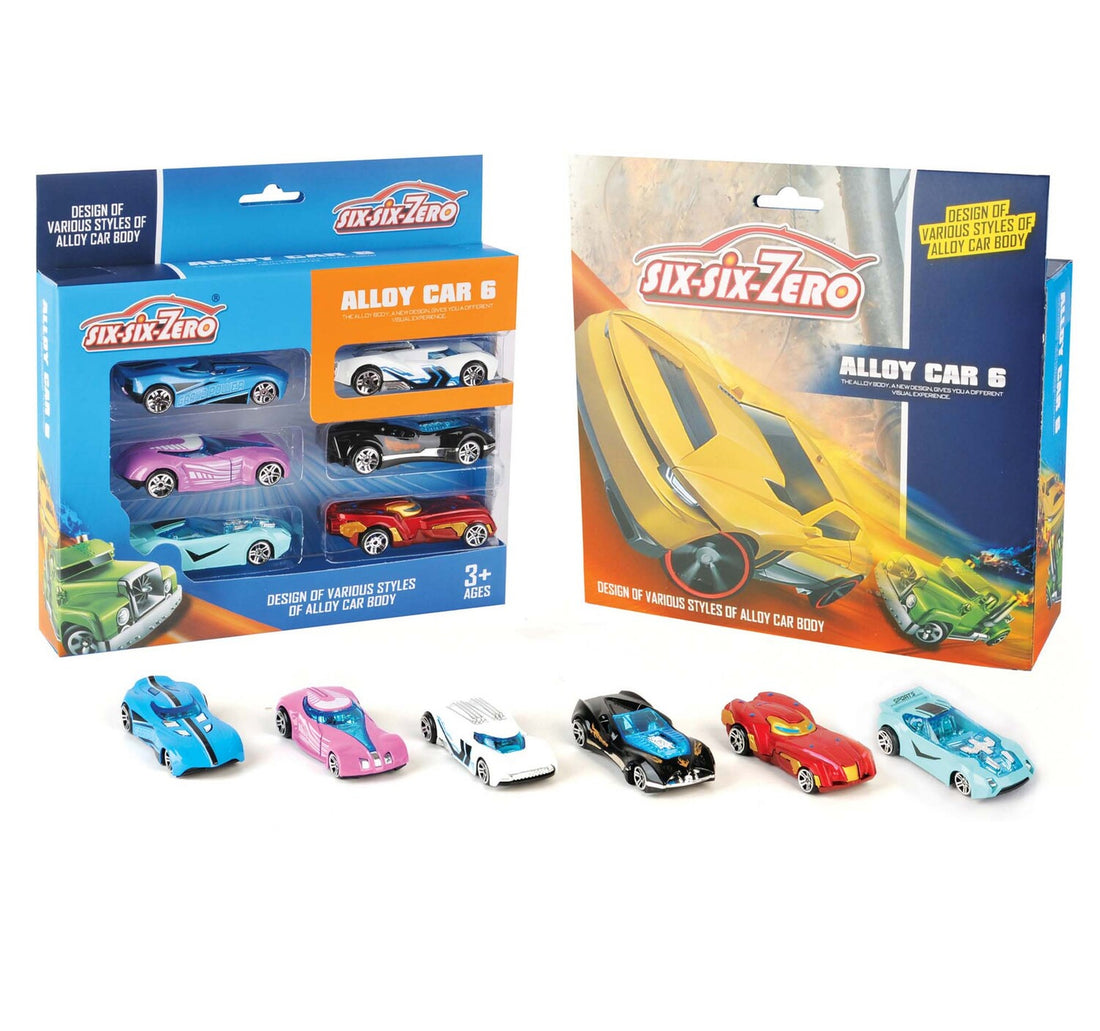 Die Cast Cars 6Pcs 8618/19/28
