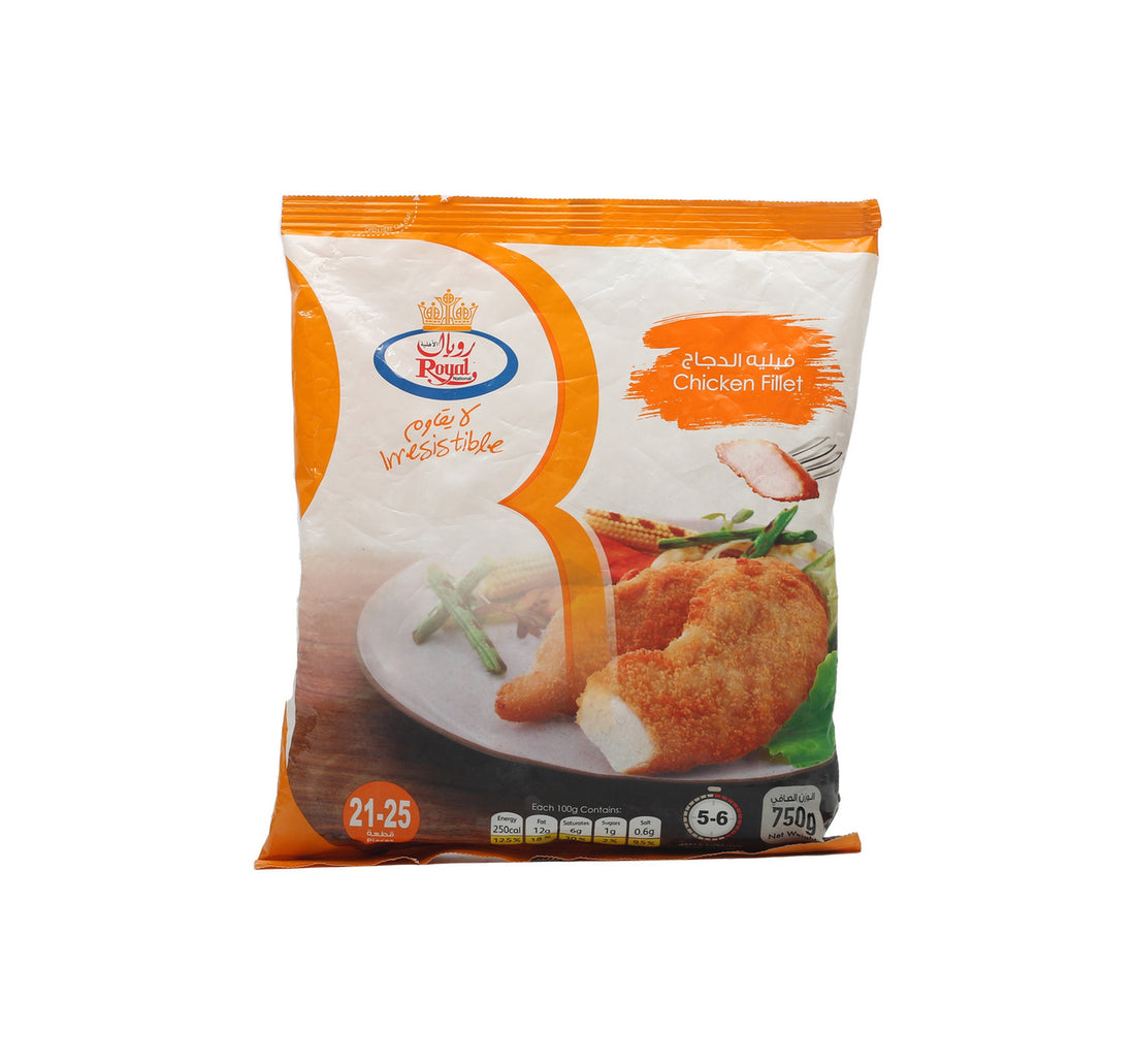 Al Zaeem Breaded Chicken Fillet 1 kg