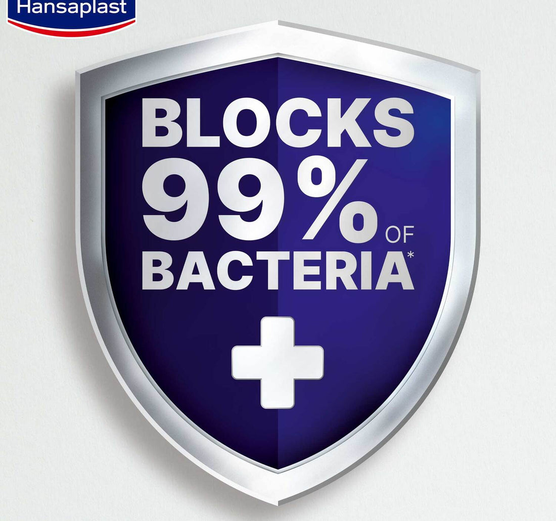 Hansaplast Universal Wound Plasters Water-resistant Strong Adhesion 100 pcs