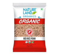 Natureland Organics Red Rice Poha 500 g