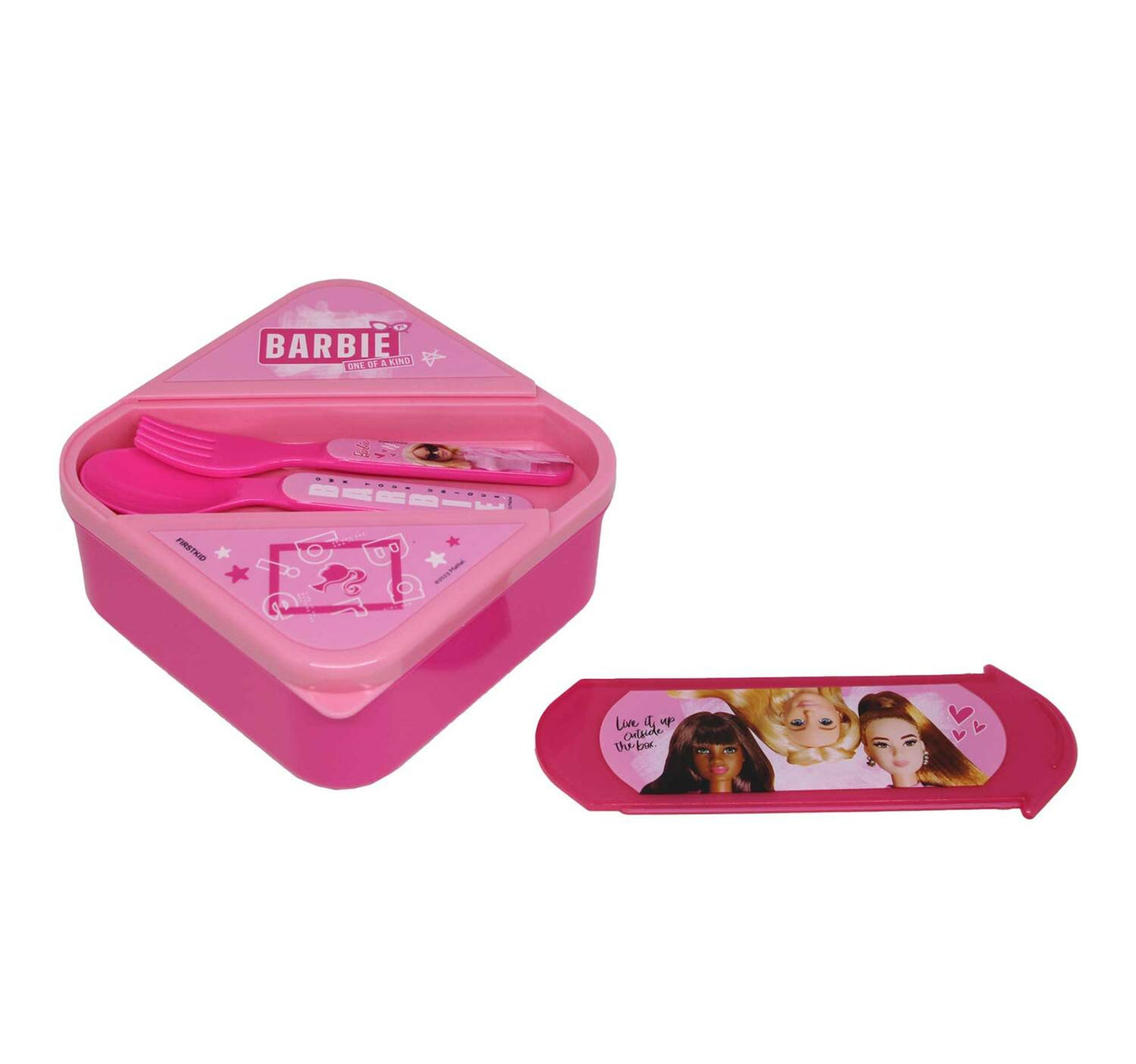 Barbie Lunch Box with Cutlery