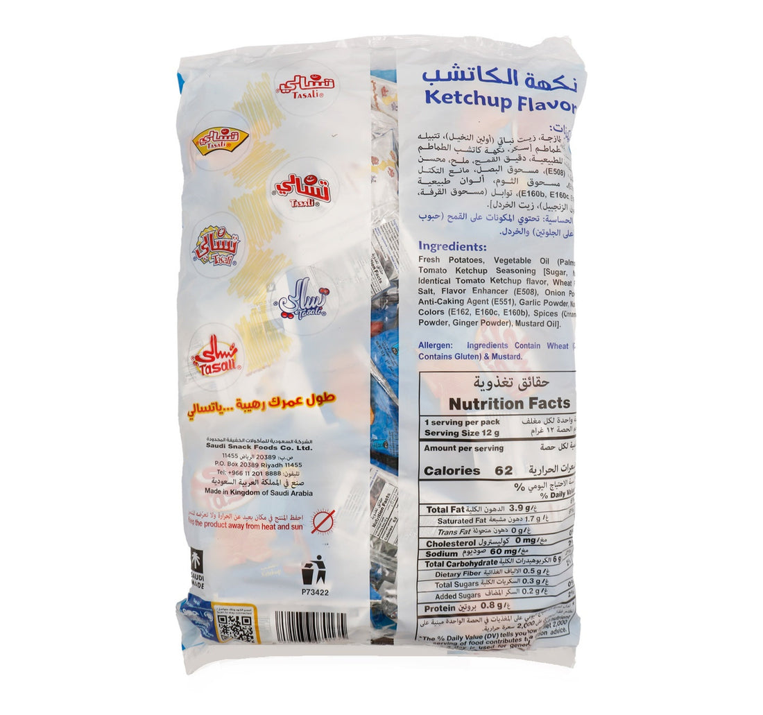 Tasali Potato Chips Ketchup 21 x 12 g
