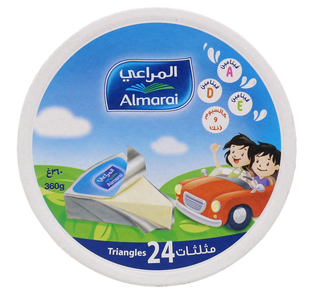 Almarai Triangles Cheese 24 Portion 360 g