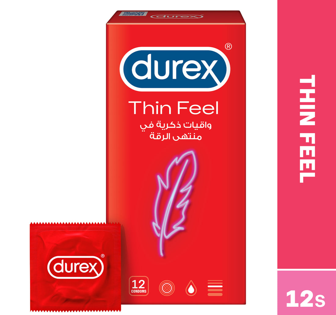 Durex Feel Thin Condom 12 pcs