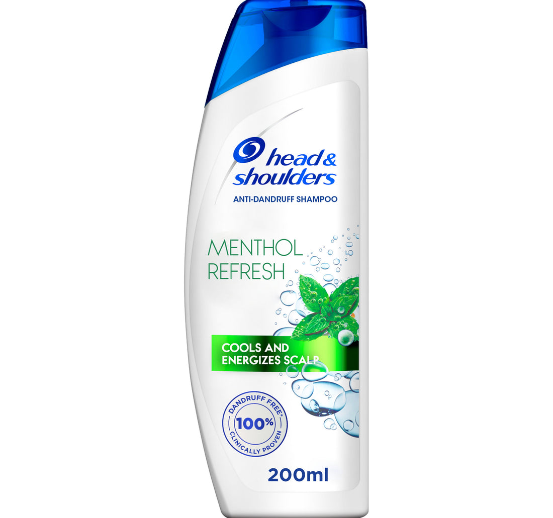 Head & Shoulders Menthol Refresh Anti-Dandruff Shampoo for Itchy Scalp 200 ml