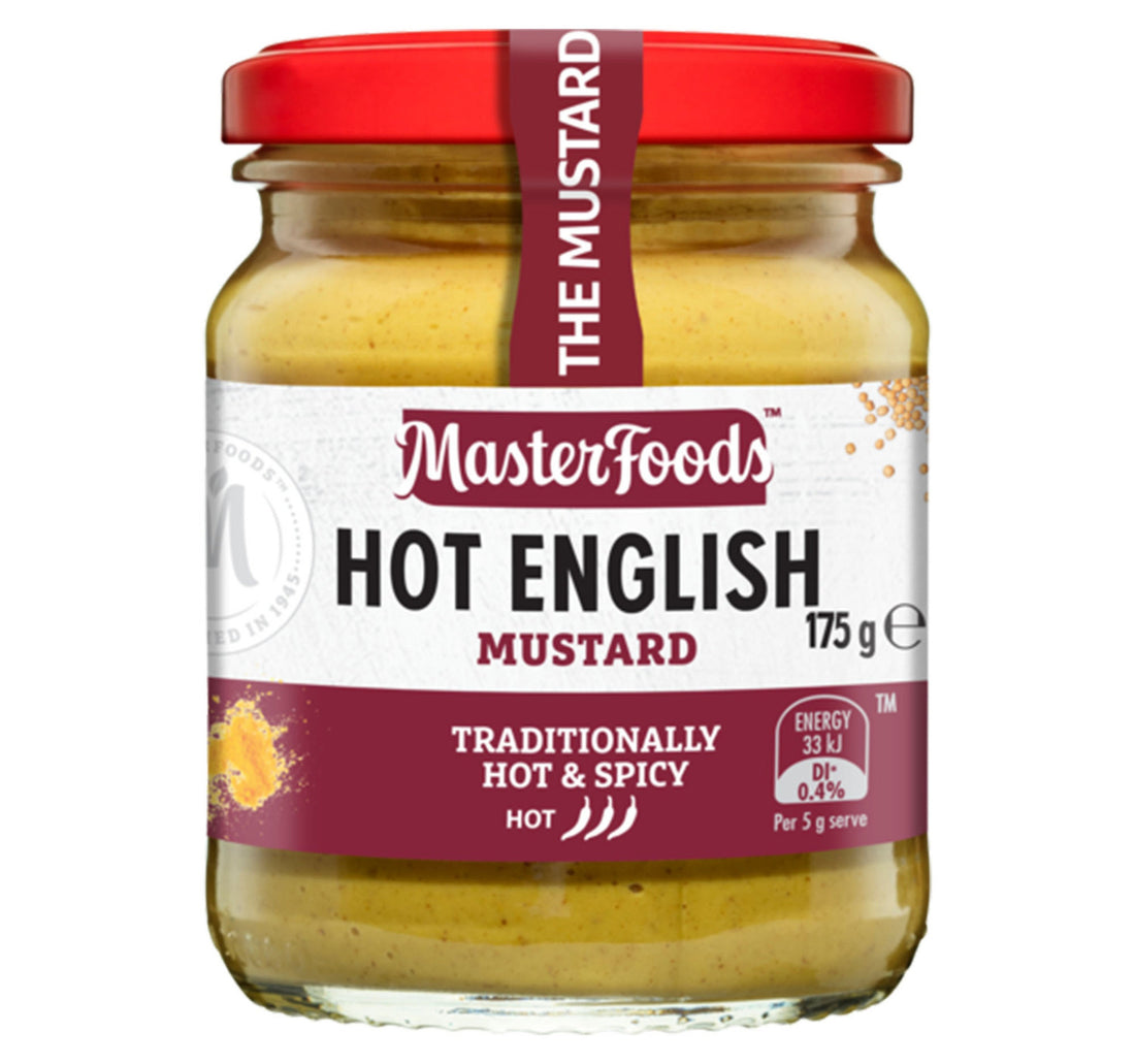 ماستر فودز خردل إنجليزي حار 175 جم