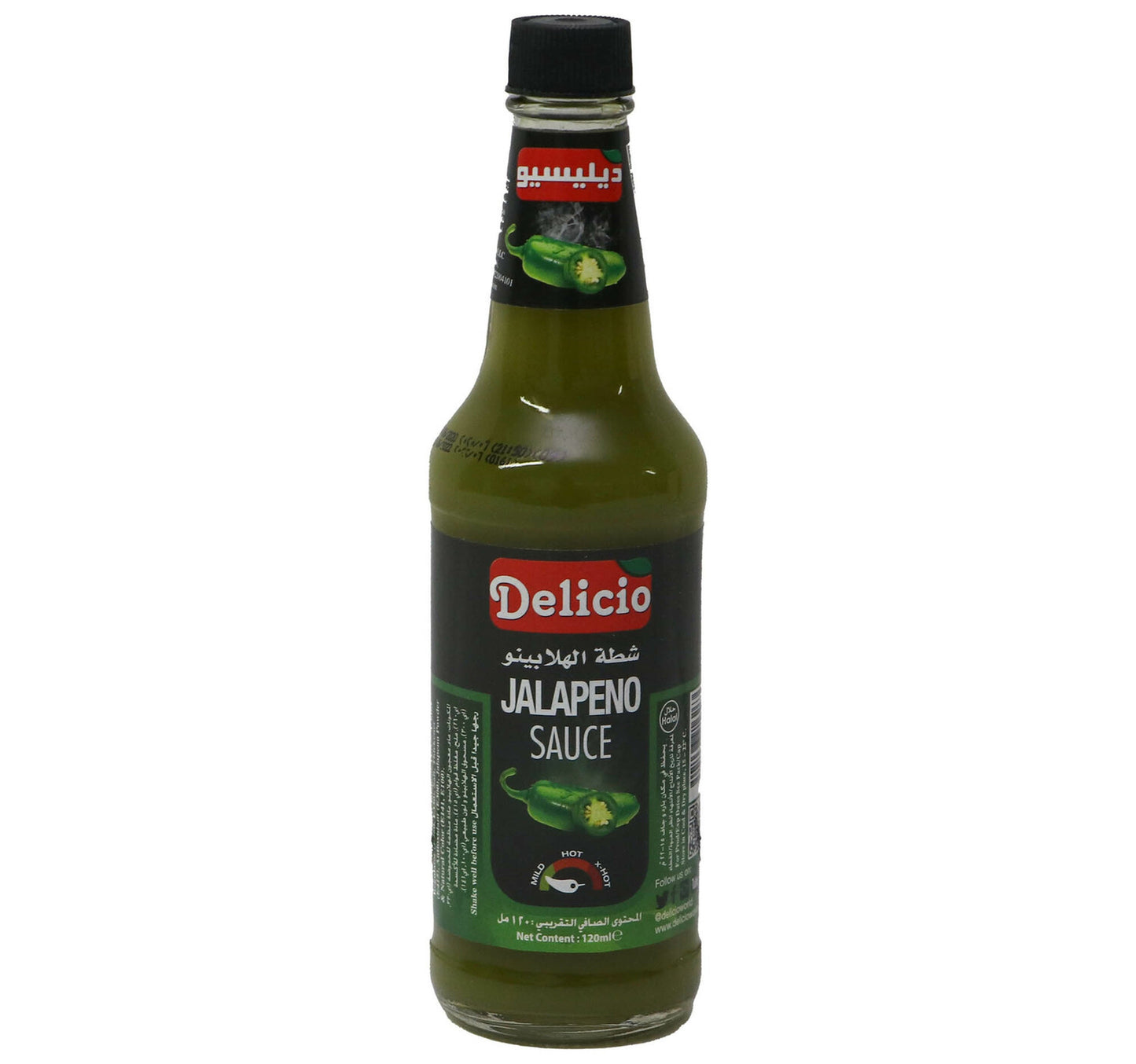 Delicio Jalapeno Sauce 120 ml