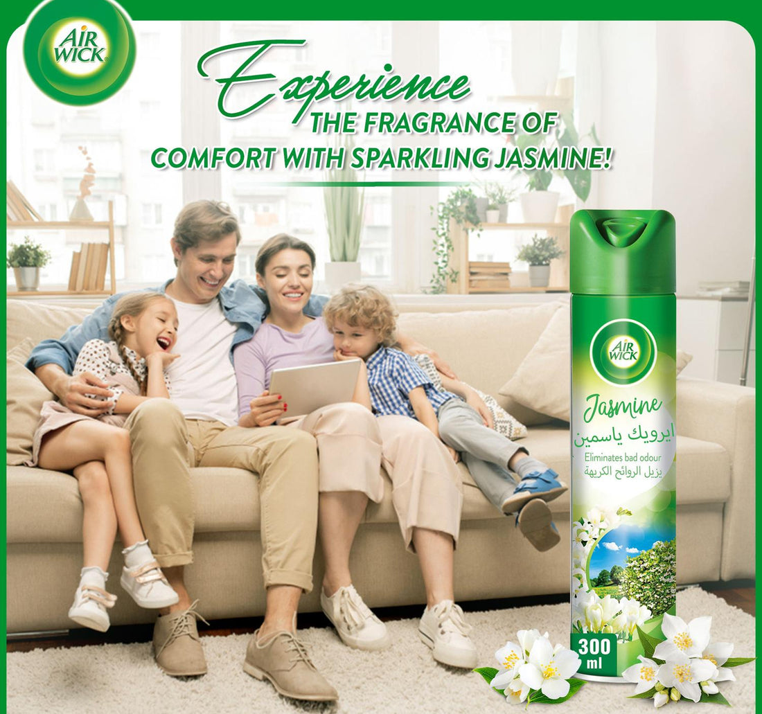 Airwick Air Freshener Aerosol Jasmine 300 ml