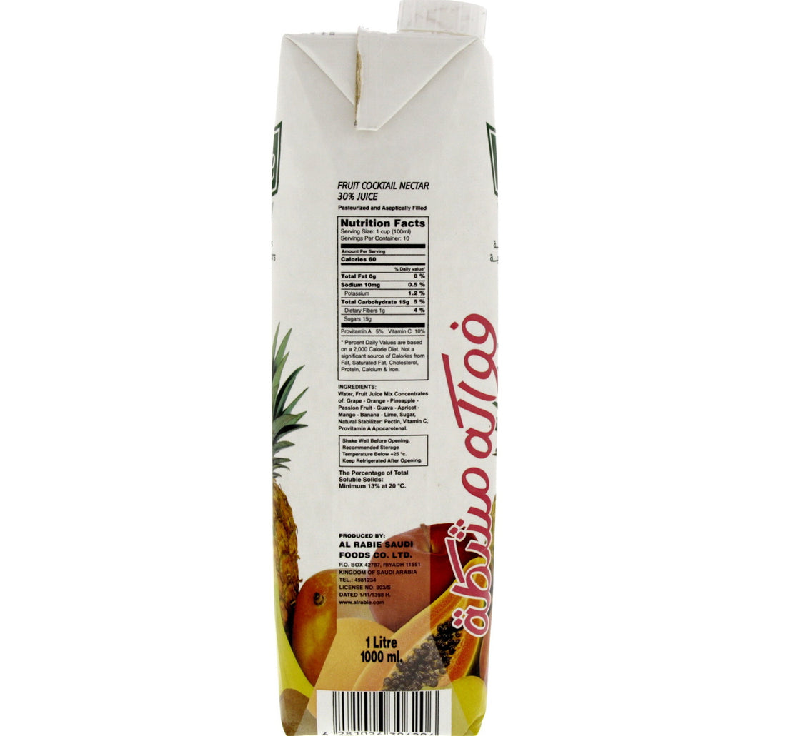 Al Rabie Fruit Cocktail Nectar Drink 1 Litre