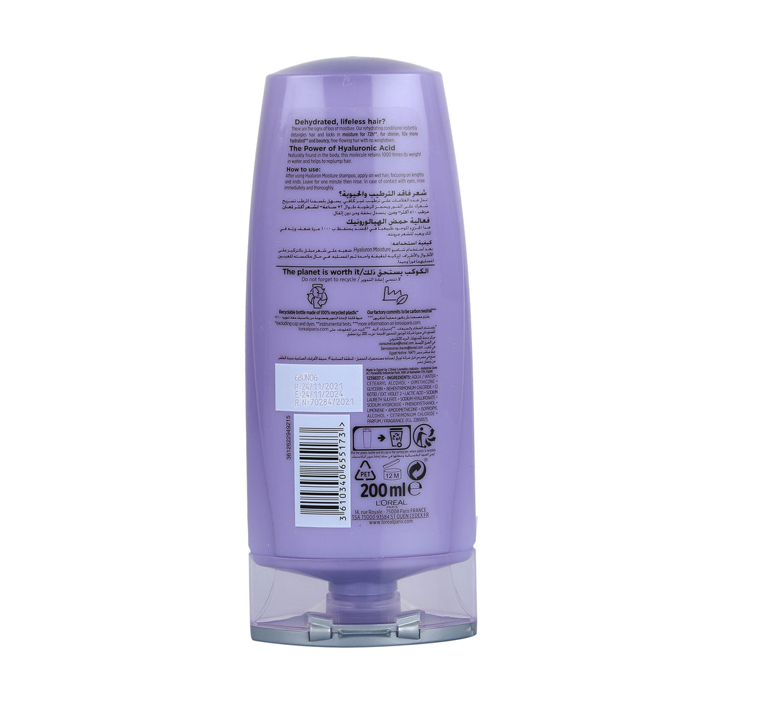 Loreal Elvive Hyaluron Moisture Conditioner, 200 ml